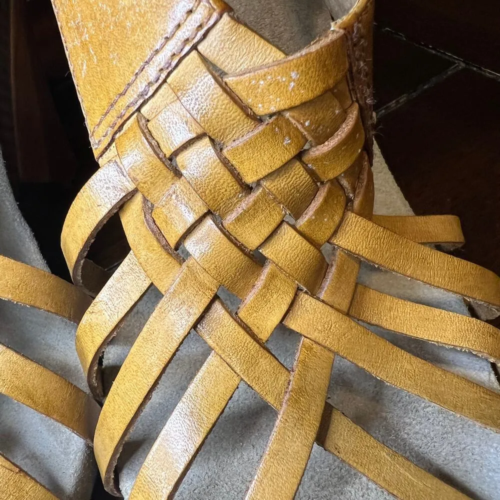 Sam Edelman Women's Sahara Leather Heels Size 10 - Image 9