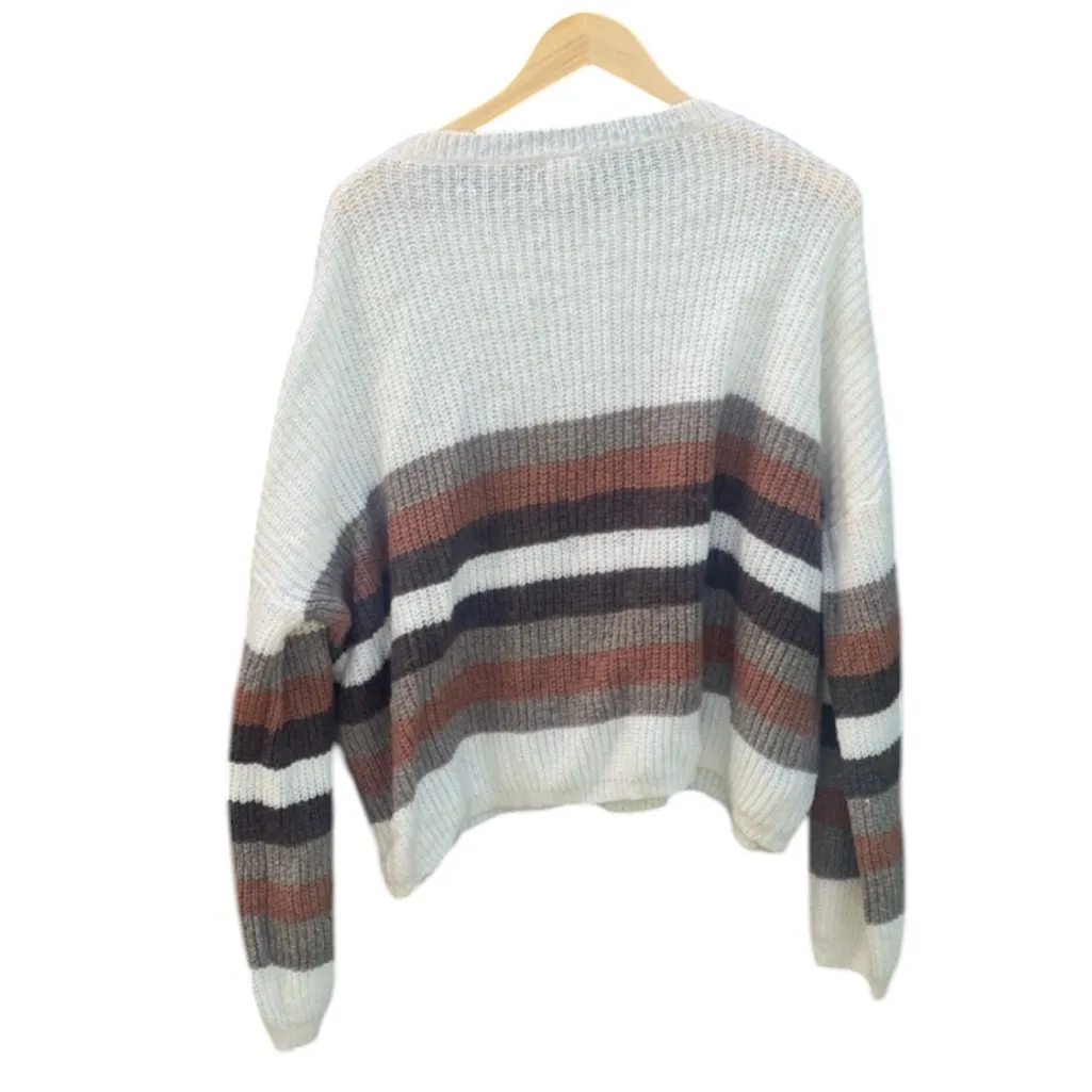 BiBi Striped Sweater Size M - Image 8