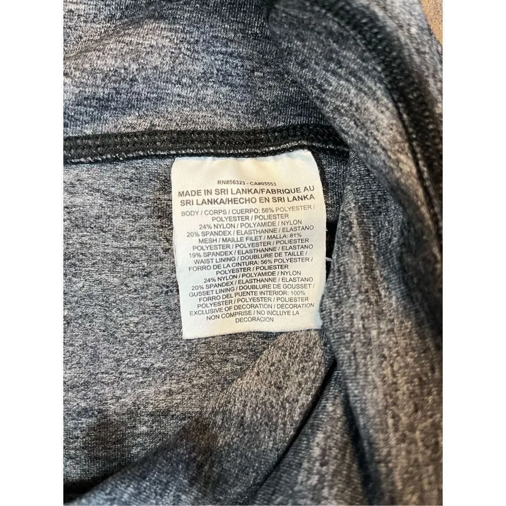 Nike Dri-Fit 1X Gray Athletic Yoga Capri Leggings Pants - Image 7