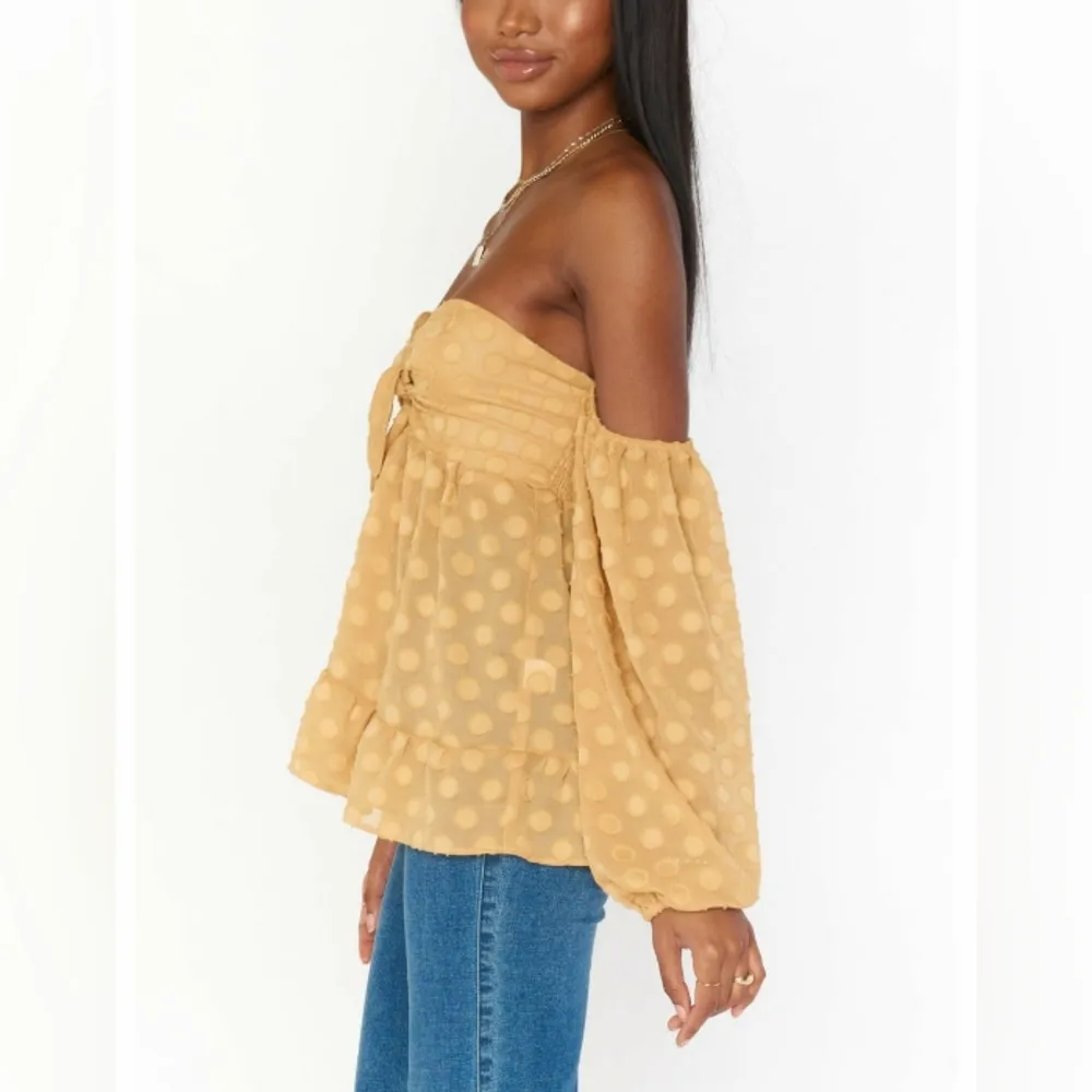 NWT Rare Nita Gold Dot Top - Image 4