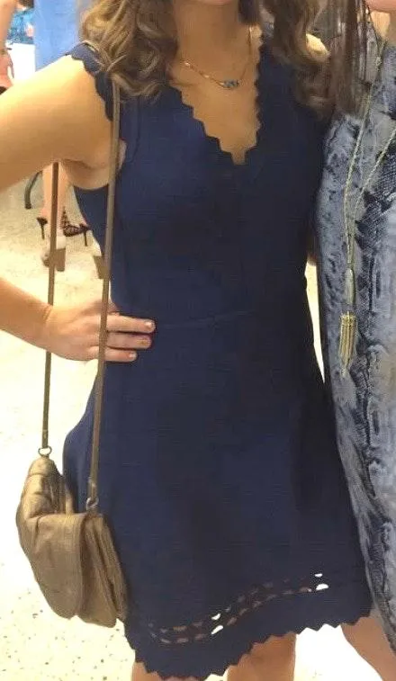 Blue bandage Dress - Image 5