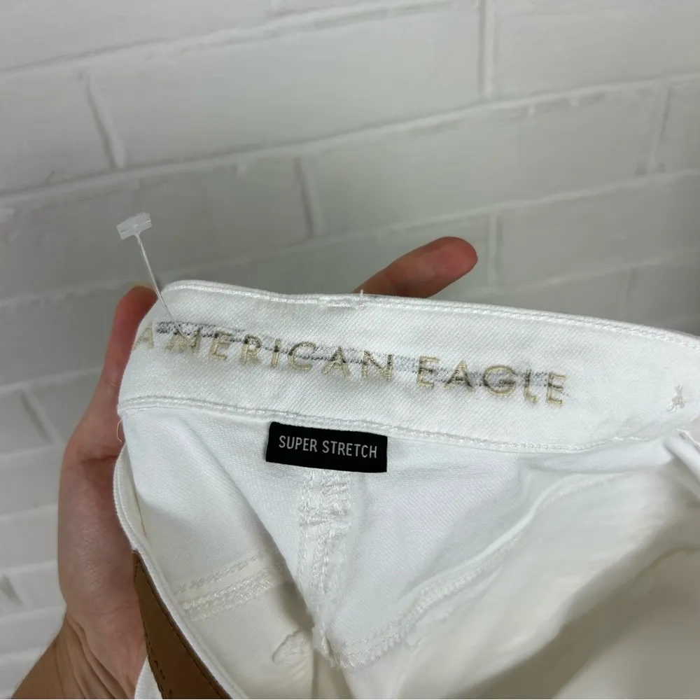 American Eagle Super High Rise Jegging White Jeans Size 18 - Image 2