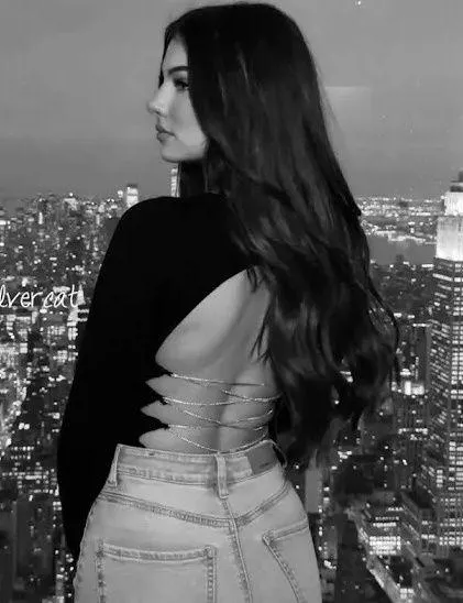 seamless jewel top open back - Image 7