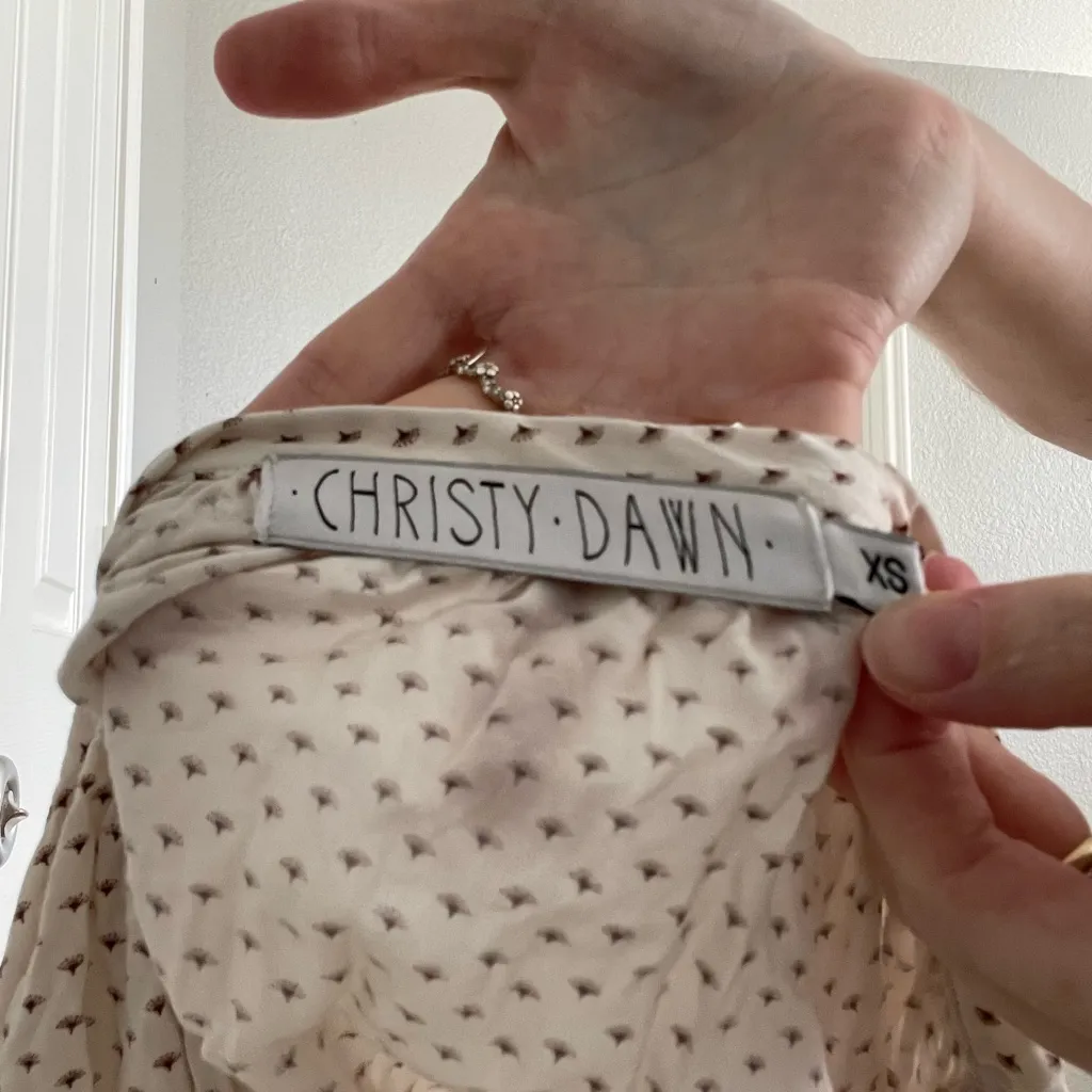 Christy Dawn Floral Print Bonnie Mini Dress - Image 7