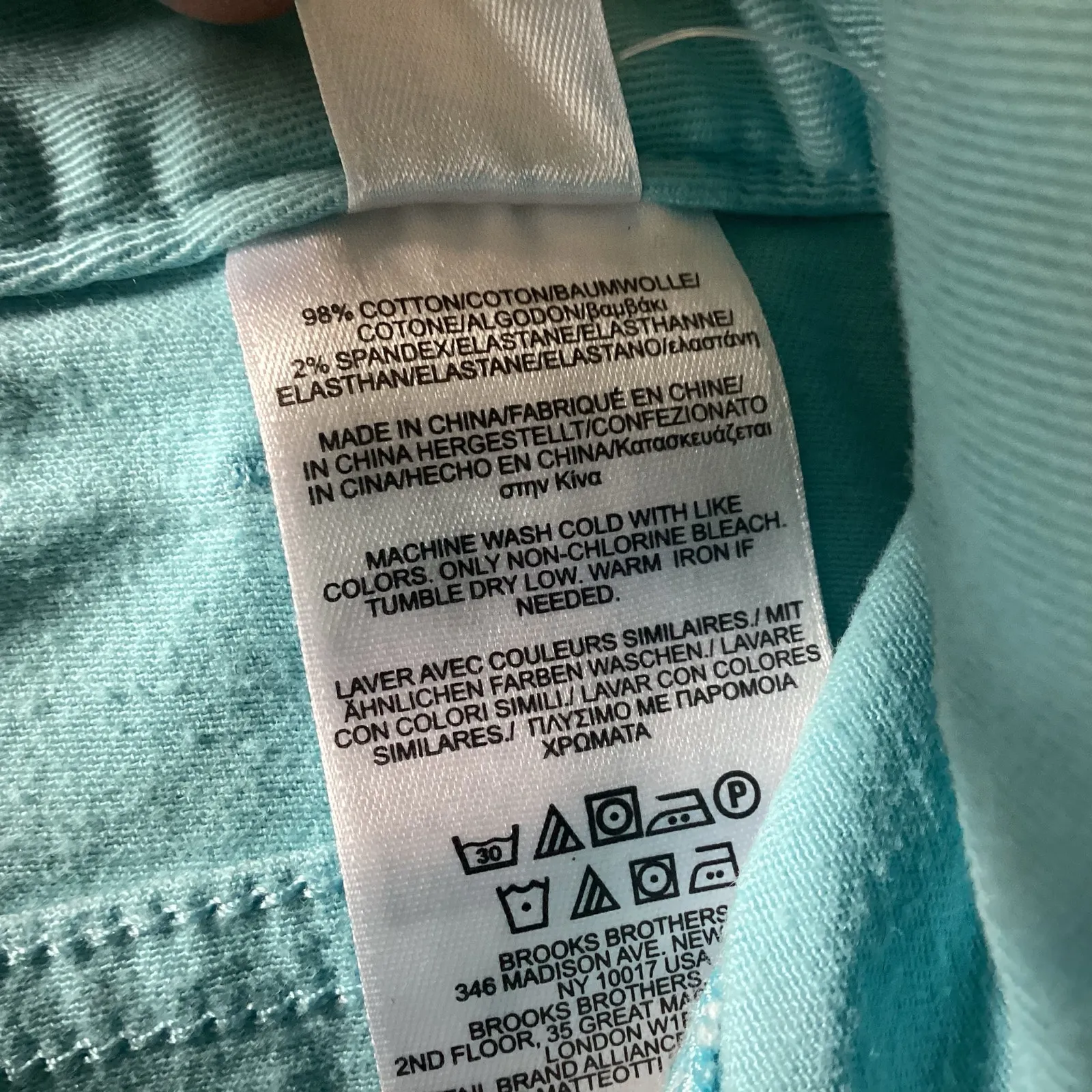 NWOT Brooks Brothers Denim Skirt - Image 6