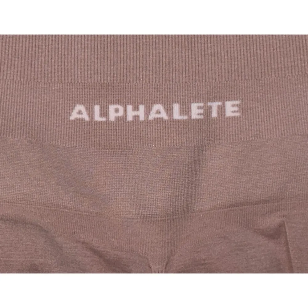 NWOT Alphalete Amplify Legging Women's Seamless Scrunch Leggings Blossom Size XS - Image 4