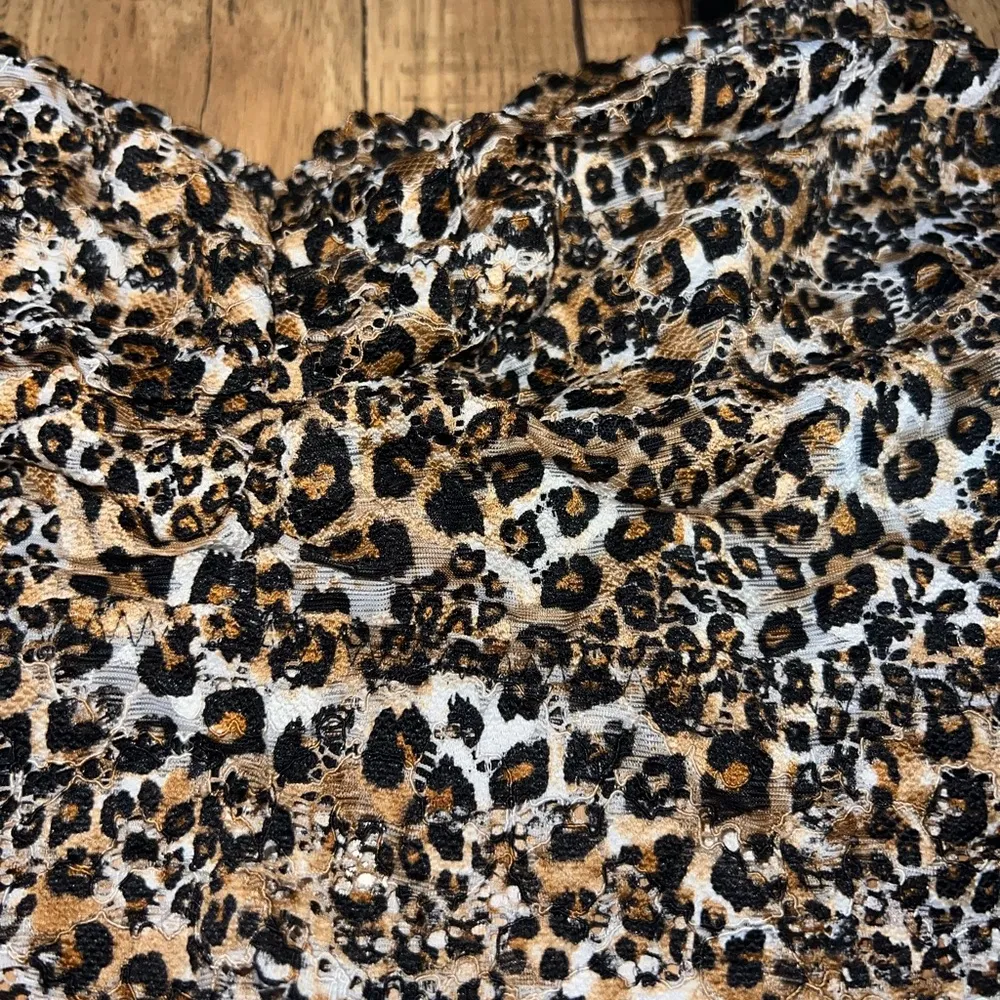 Cheetah print bralette - Image 2