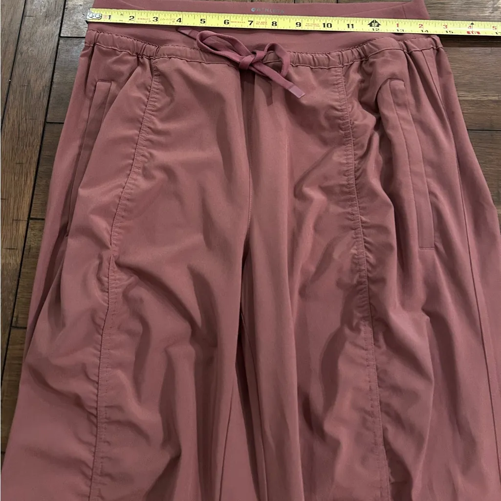 Athleta Mauve Pantalon Attitude II Ruched Jogger Pant Size 8 Style 988416 - Image 8