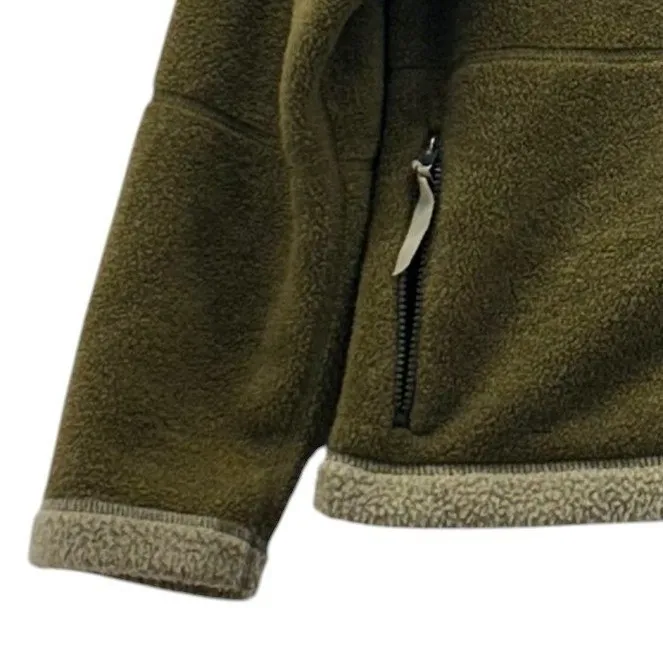 Patagonia Vintage Synchilla Fleece Jacket Green Medium - Image 6