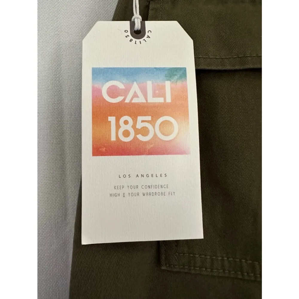 Women's Cali 1850 Cargo Pants - Green - Size 5 - Image 6