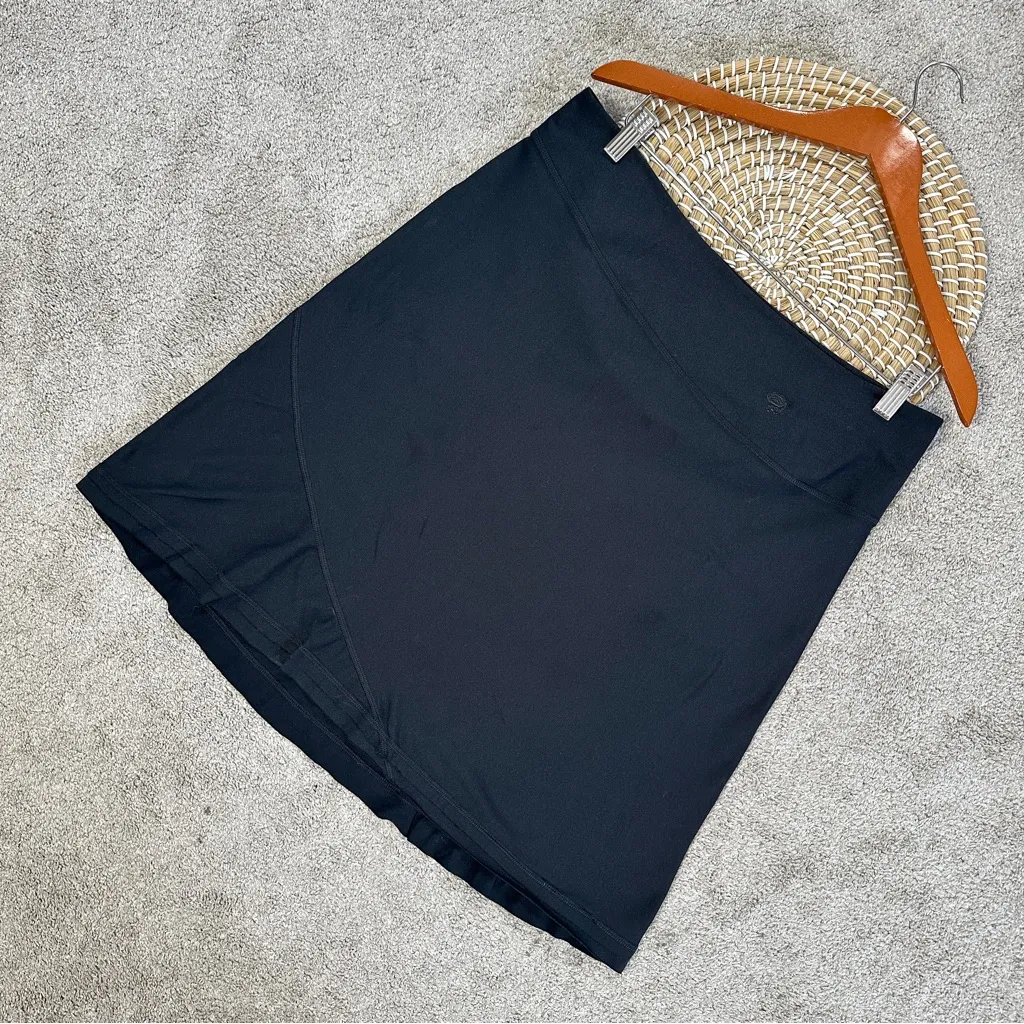 Mountain Hardwear Women’s Better Butter Soft A-Line Skirt Pull On in Black L - Image 2