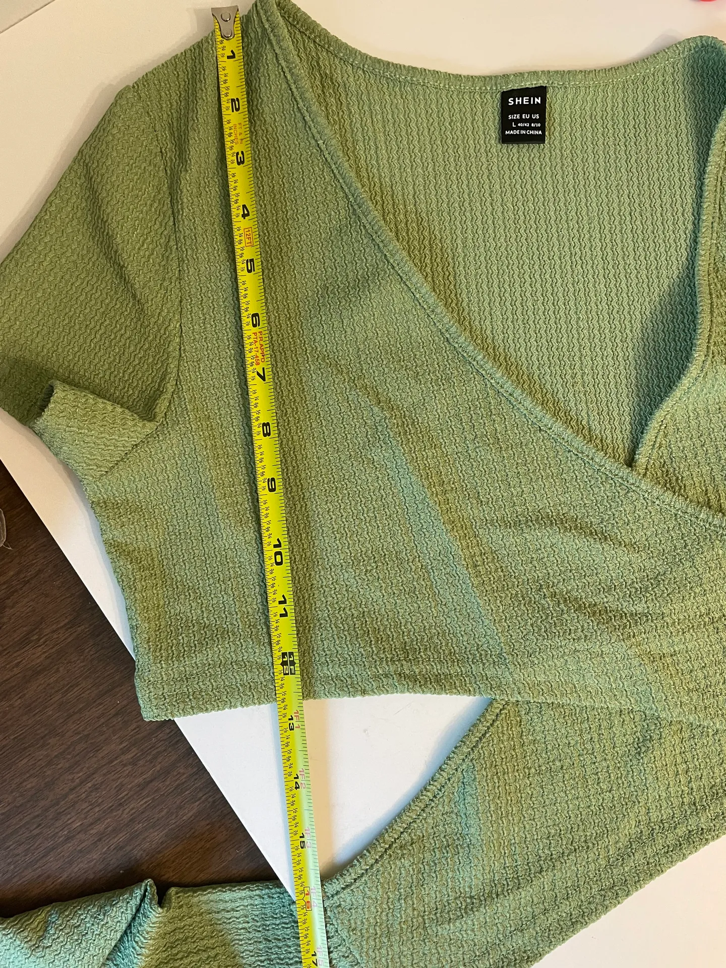 Short set with Wrap Knot Back Crop Top - Image 10