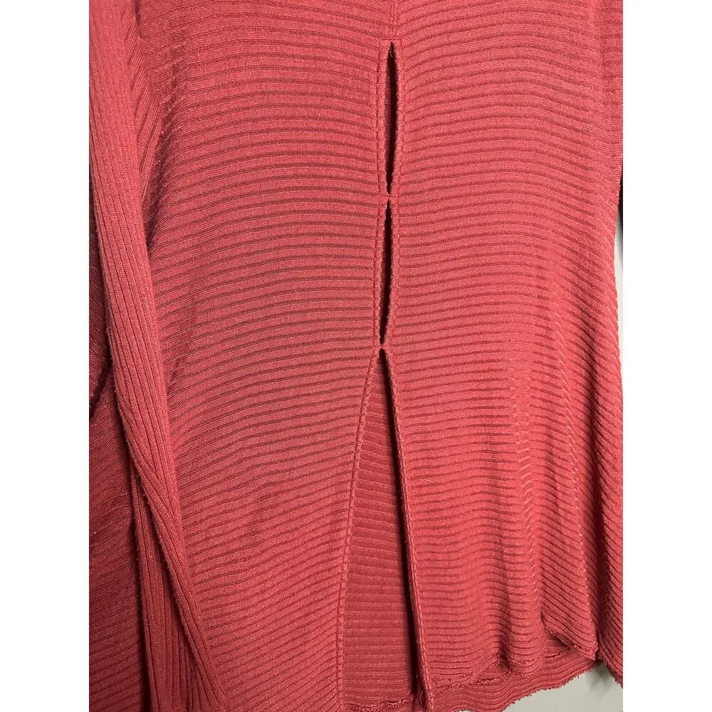 We the free Orange Rust Long Sleeve Cowl Neck/ Turtle Neck Sweater Size XS - Image 4