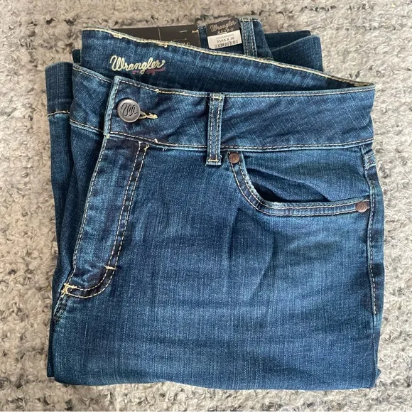 • retro Mae mid-rise bootcut jeans NWT• Size 33 *FLAW* - Image 2