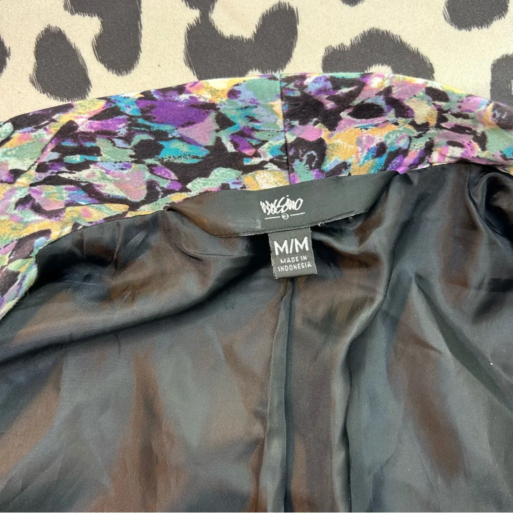 ✨Retro Y2K Watercolor Blazer✨Size M Purple Size M - Image 10