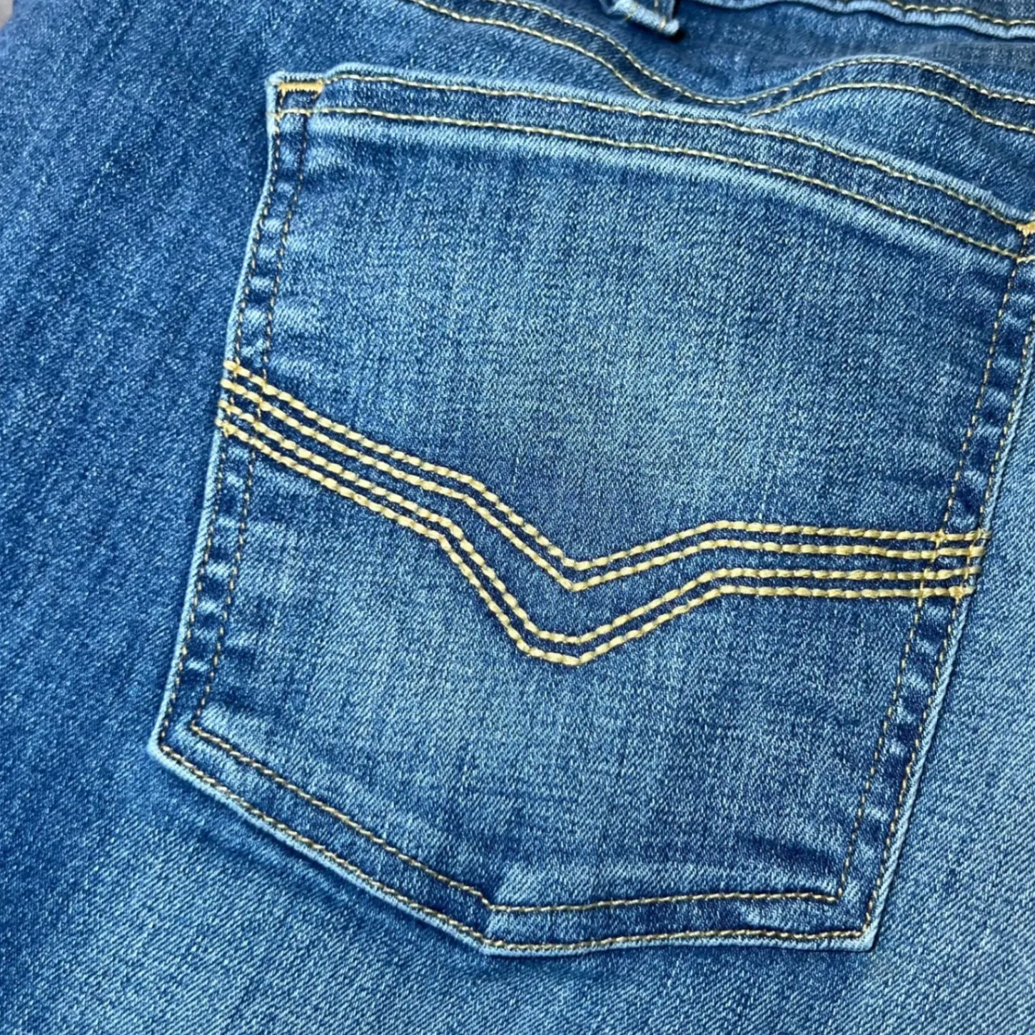 Harley Davidson Skinny Blue Jeans Womens 20W Denim Biker Casual Motorcycle - Image 14