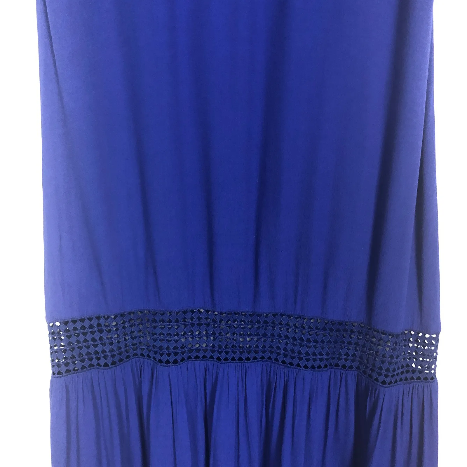 Nicole Miller Royal Blue Sleeveless Maxi Dress Size 4 - Image 5