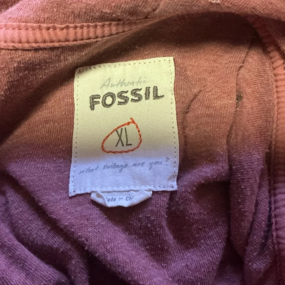 Fossil  Salmon Pink Oversized Beachy Hoodie - Image 2