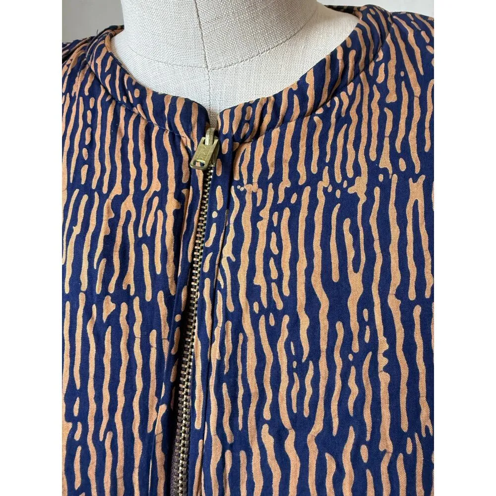 White Rice Reversible Quilted Cropped Jacket - Image 4