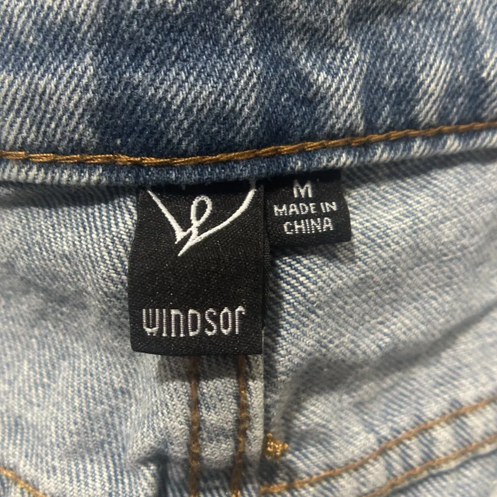 Windsor EUC  Denim Shorts W/ Embellishments Size M - Image 10