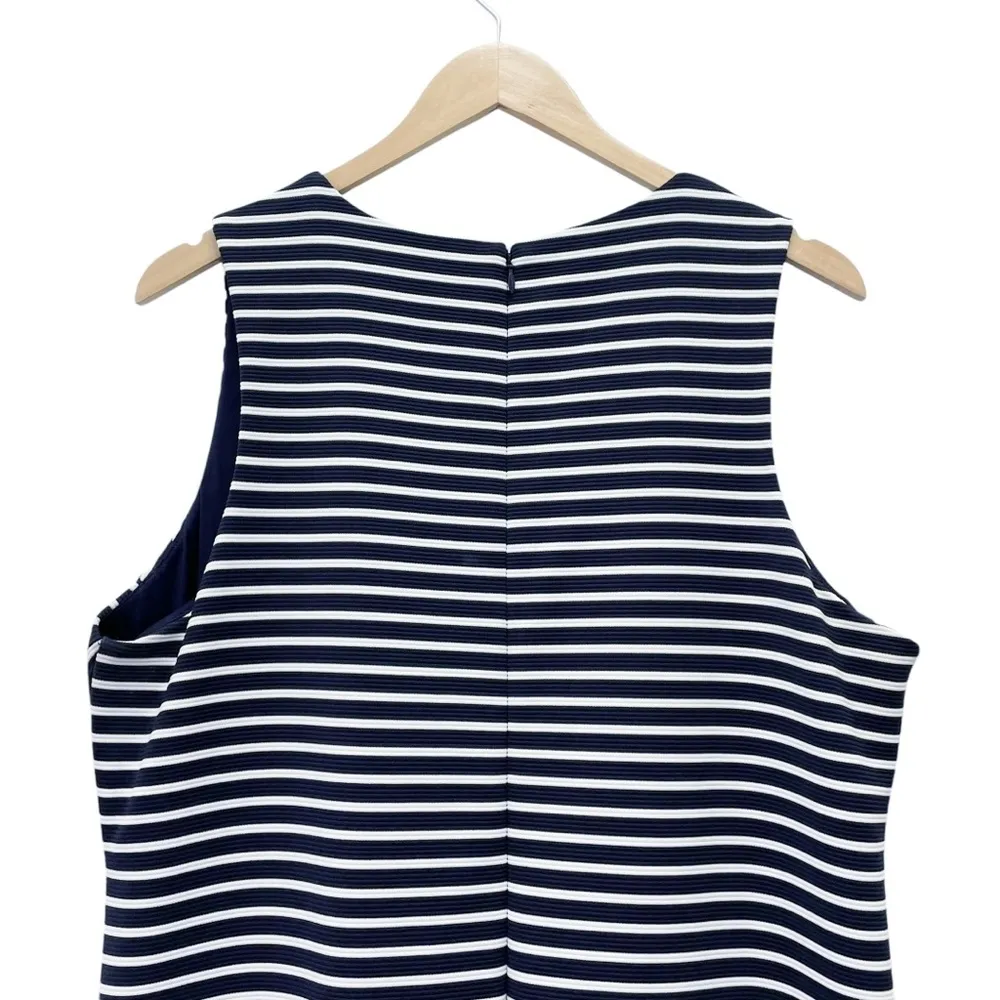 Anthropologie Hutch Striped Stevie Dress Navy & White A-Line Women’s Size XXL - Image 7