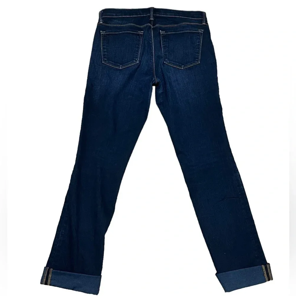 J Brand Dark Wash Low Rise Jeans Women’s Size 28 (30x31) Y2K Night Out Party - Image 3