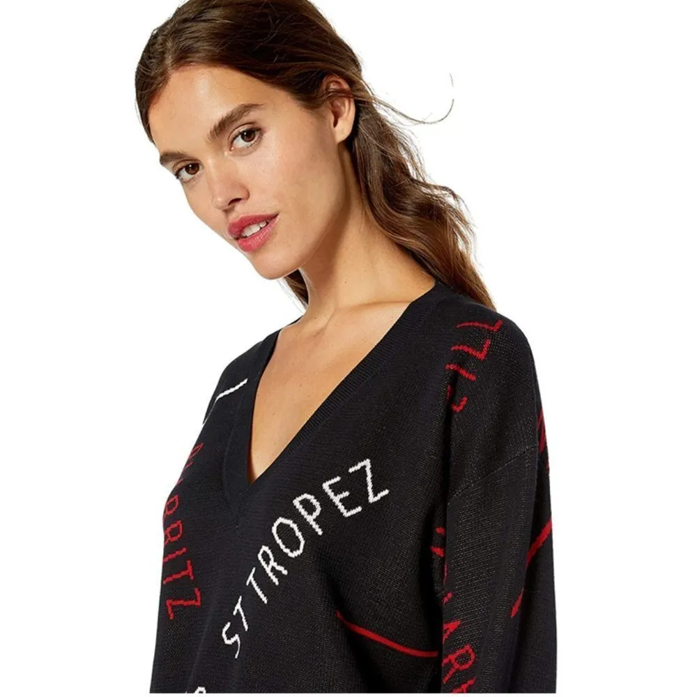 Joie Wilhelmina Sweater MIDNIGHT NWT - Image 3