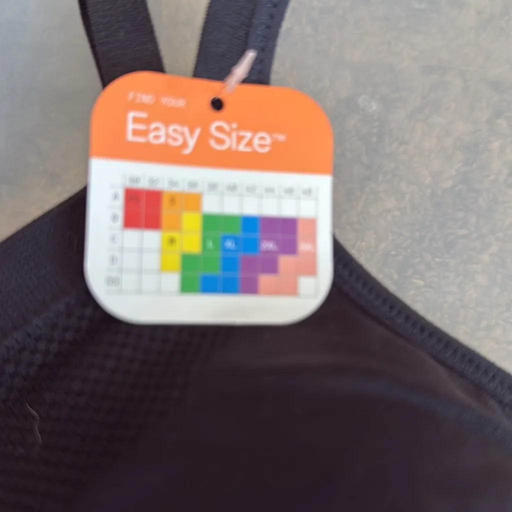 Warners Easy Does It Black Stretch Bra NWT Size Medium - Image 3