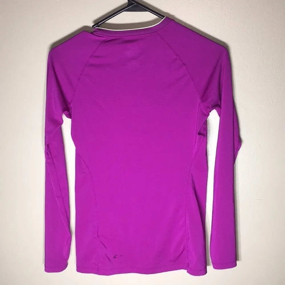 Nike pro combat compression shirt size XS purple Nike pro shirt long sleeve​​​ - Image 7