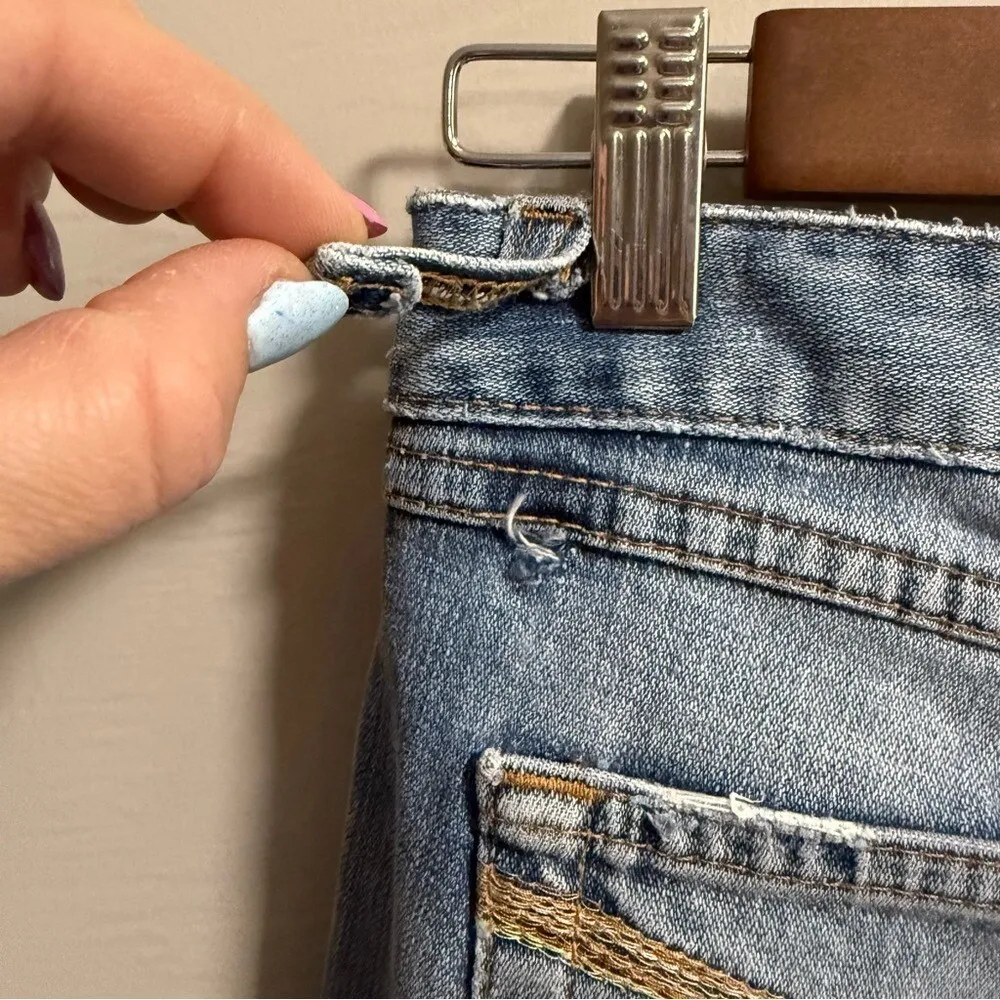 BKE Element 19 Stretch Medium Stone Wash Low Rise Y2K Bootcut 32x33 - Image 5