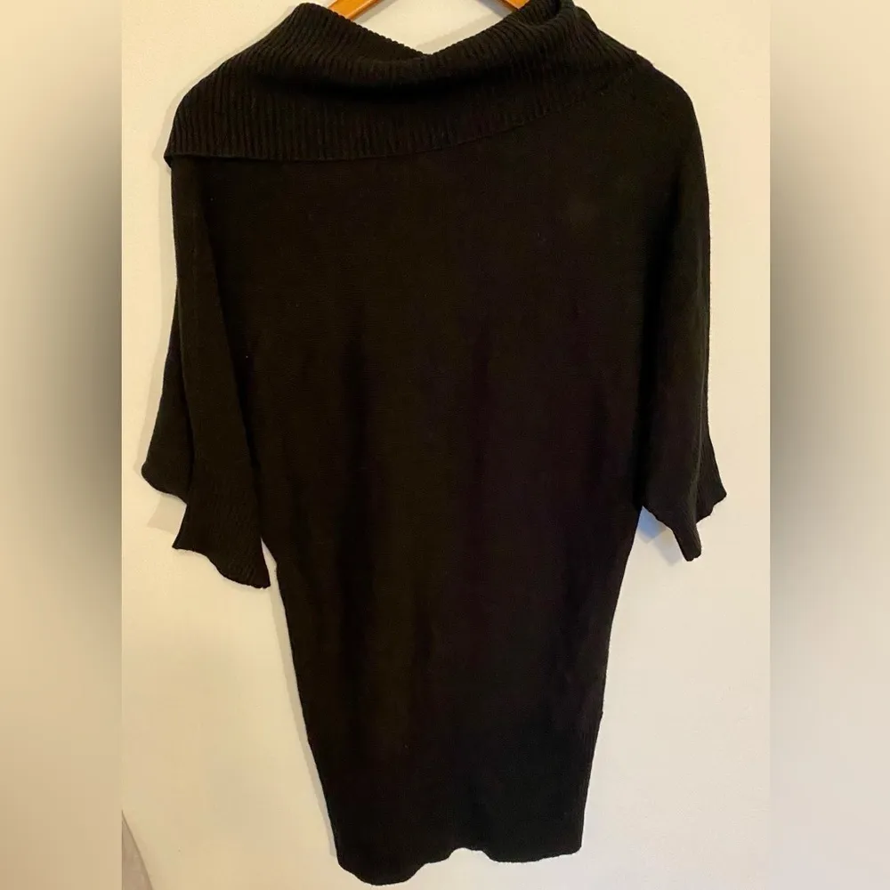 Sexy! JFW Women’s Sweater Dress Black Small Cowl Neck - Image 4