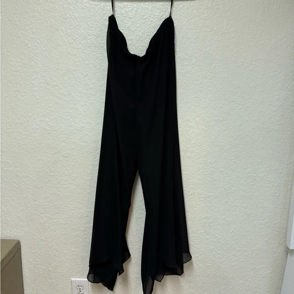 Alex Evenings NWT  Elegant Black Chiffon Pants Size Medium Petite - Image 12