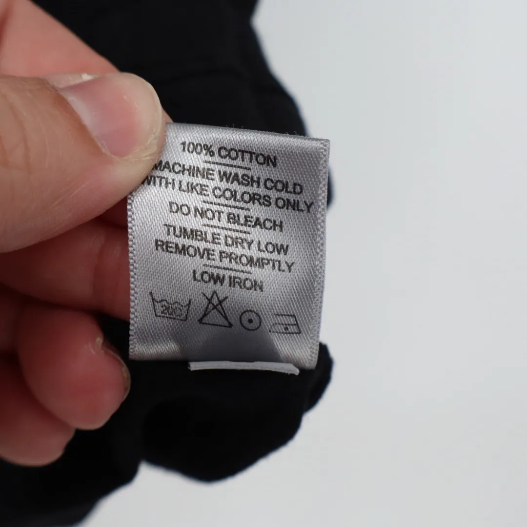 American Giant Classic Crew Neck T Shirt Black Size S Made in USA Cotton - Image 4