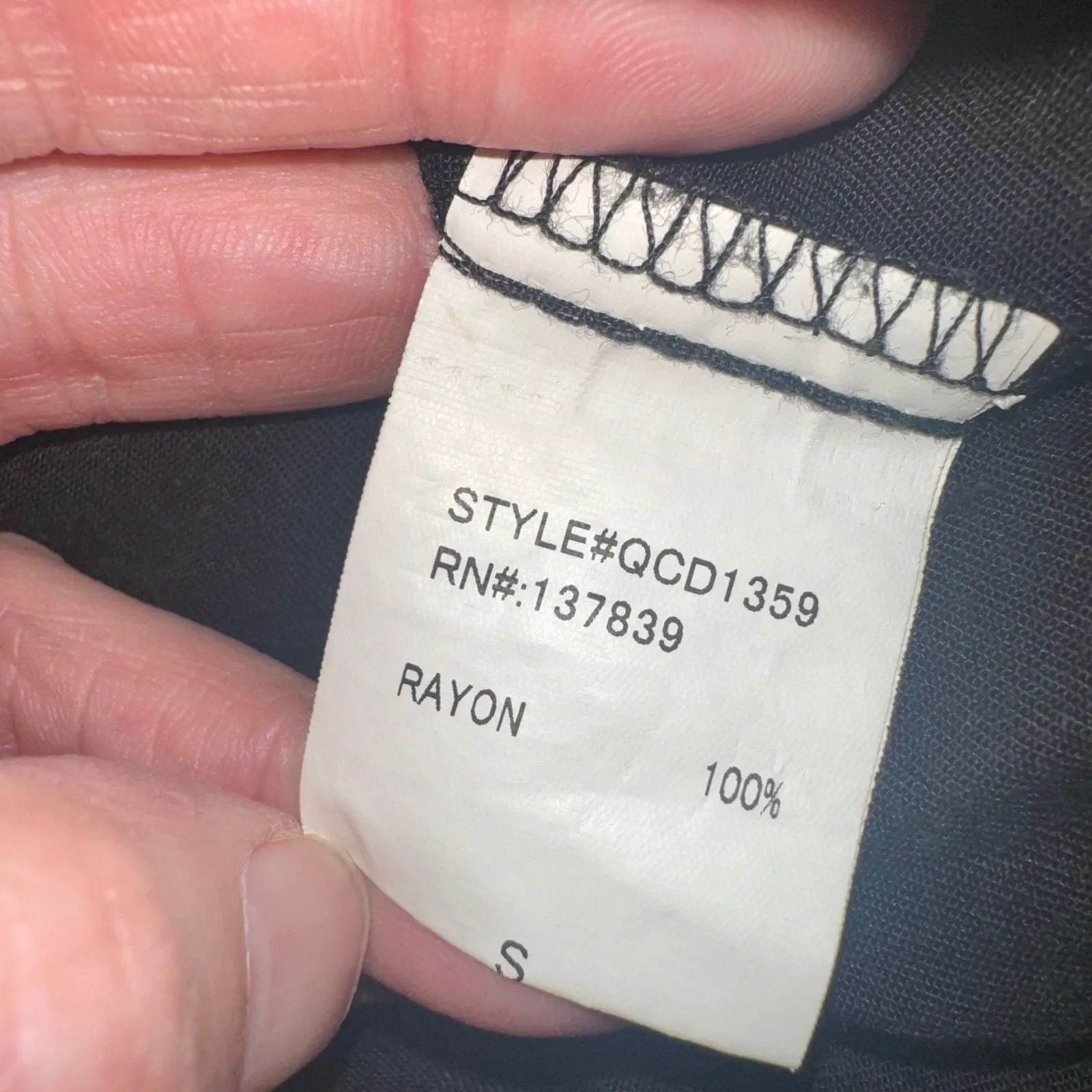 Farrow Black Sleeveless Button Front Midi Dress Womens Size‎ S - Image 7