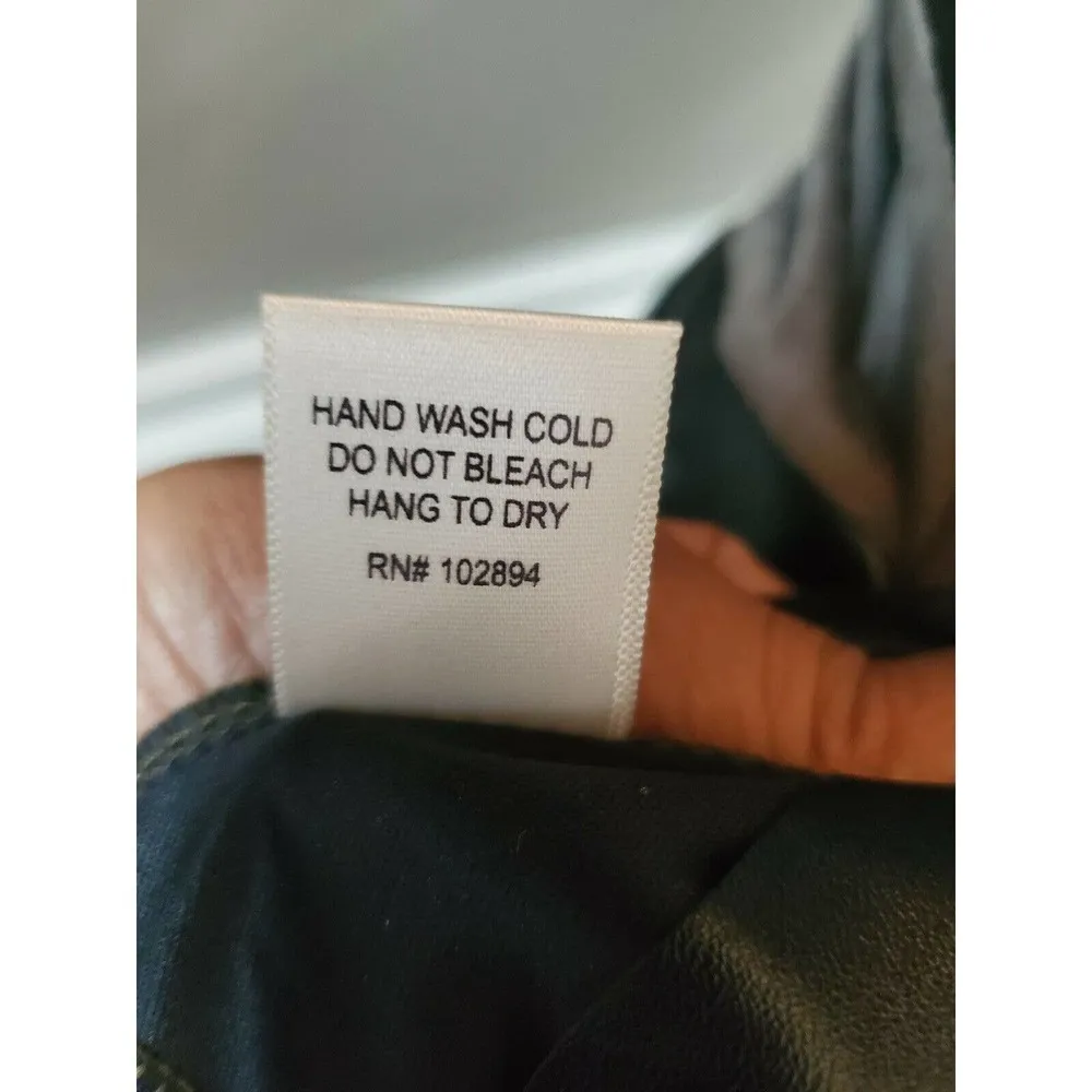 Freeway Apparel Freeway Black & Green Poly Round Neck Dress - Image 10