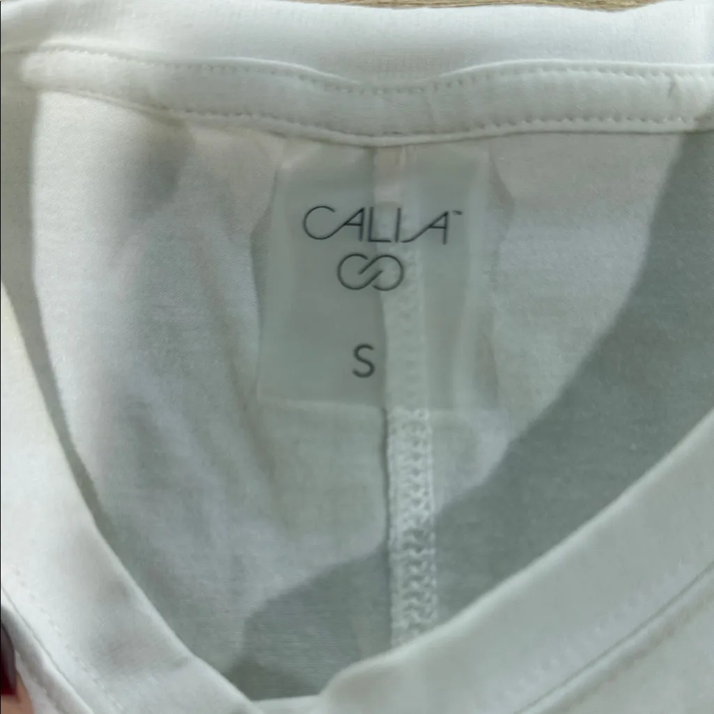 CALIA by Carrie Underwood Navy and White Tee Set Blue - Image 3