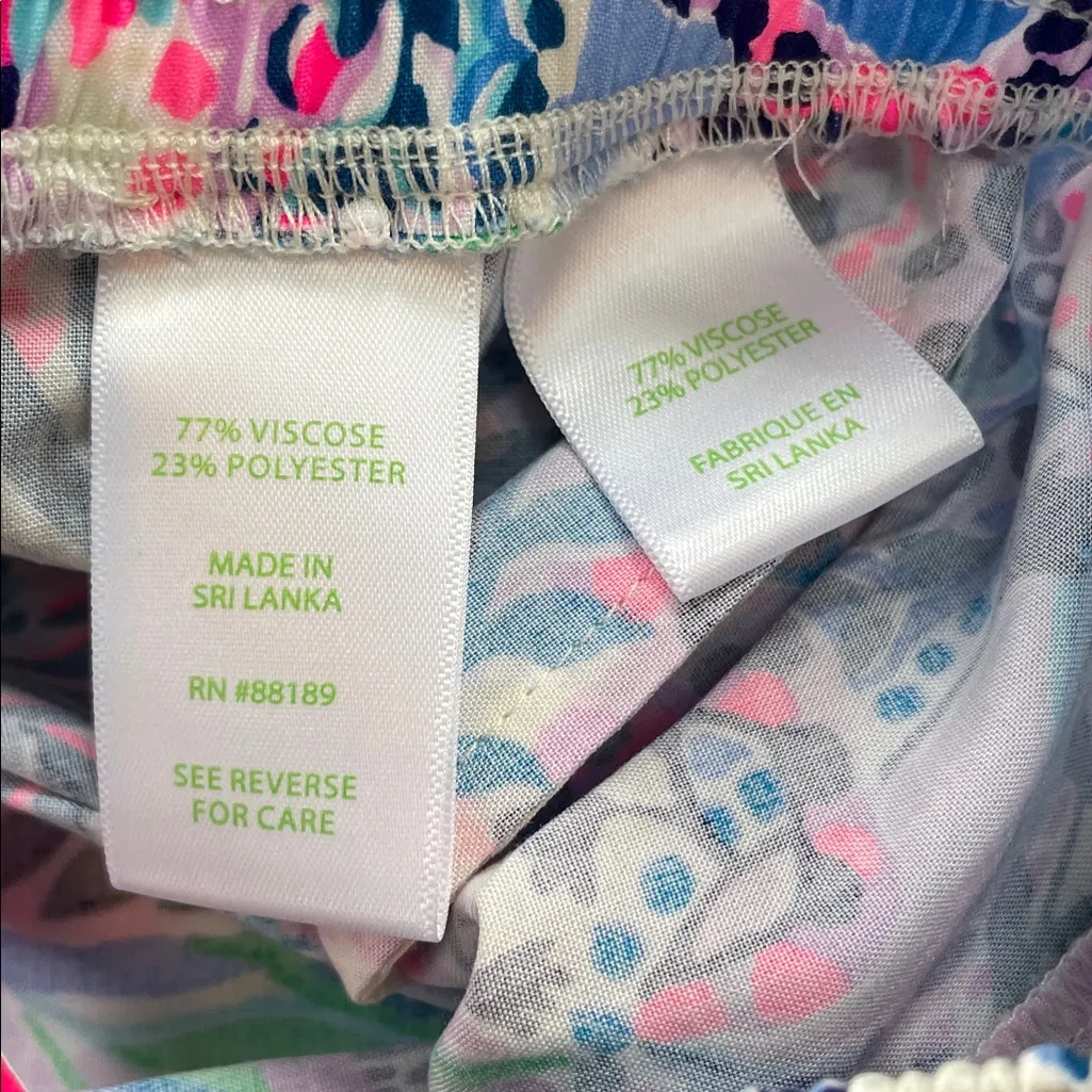 LILLY PULITZER Katia Short in Macadamia Haute Cature Size XXS NWT - Image 8