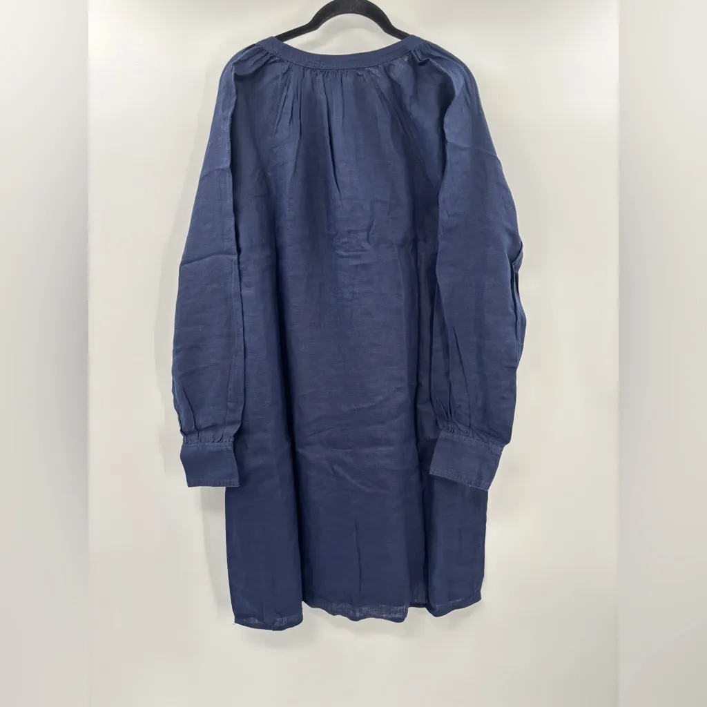 J.Crew Tall Cabana mini dress in linen Tall-Medium - Image 5