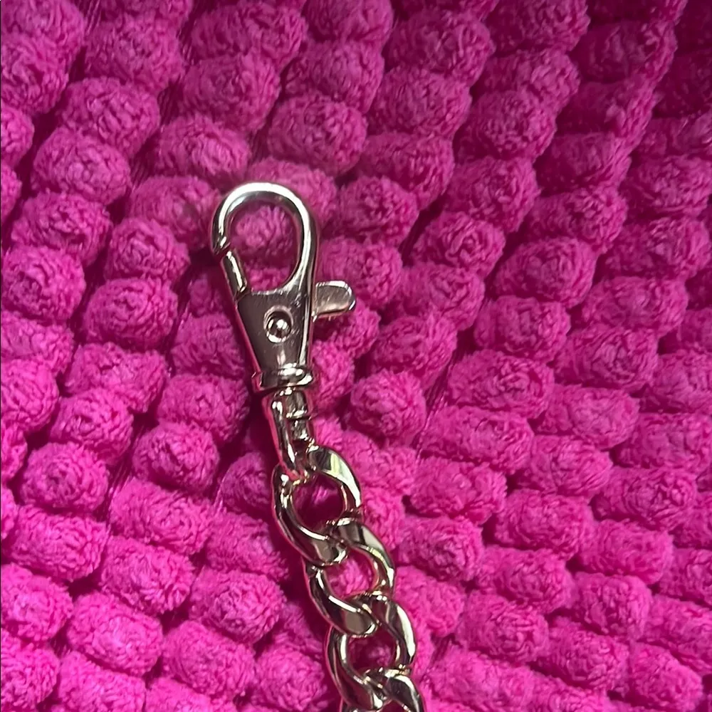 Michael Kors  Gold Logo Keychain Key Charm Medallion - Image 3