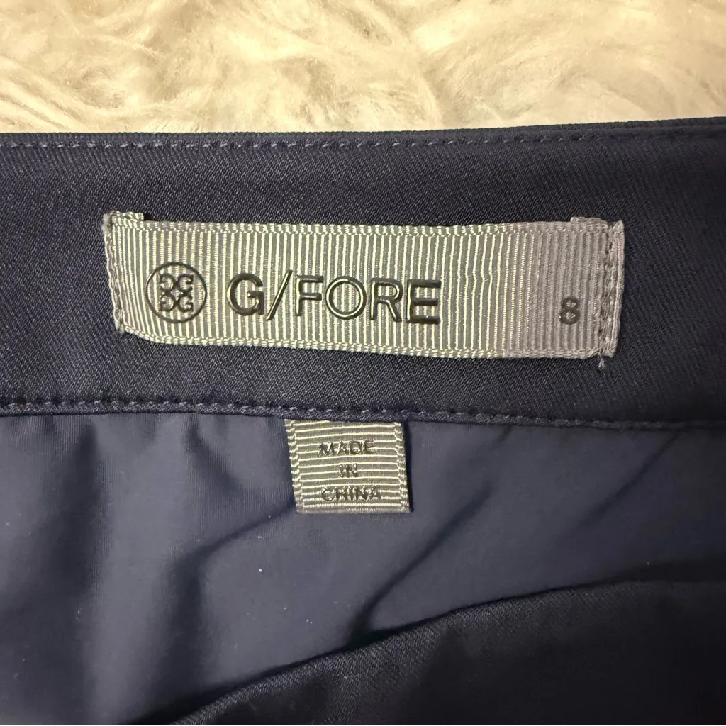 G/FORE Women’s Golf Skort Navy Size 8 Blue - Image 4