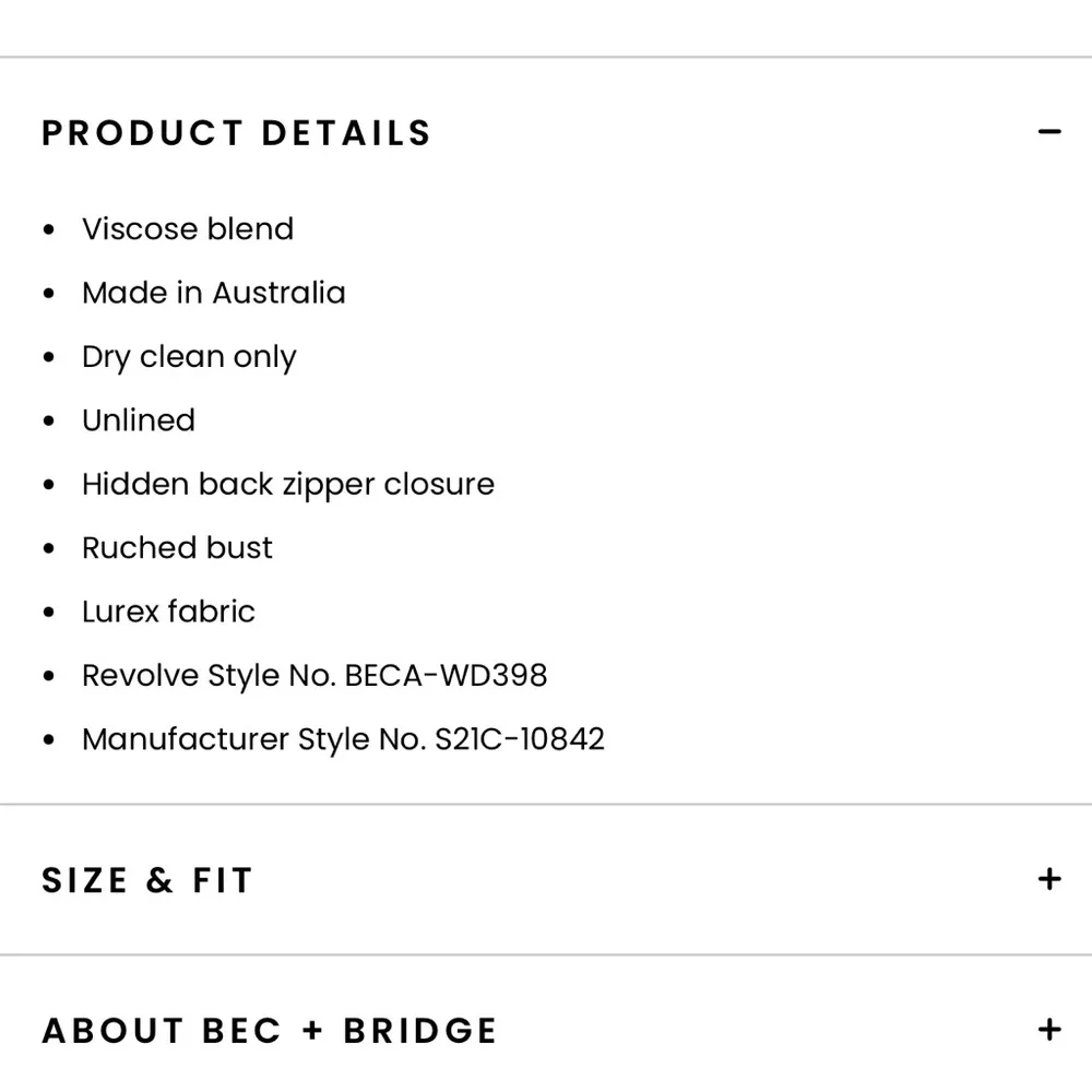 Bec & Bridge Party Rock Dress - Image 3