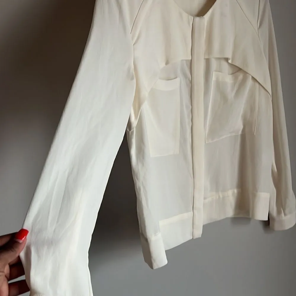 IRO Women's Maida Structured Pockets Shirt - Image 6