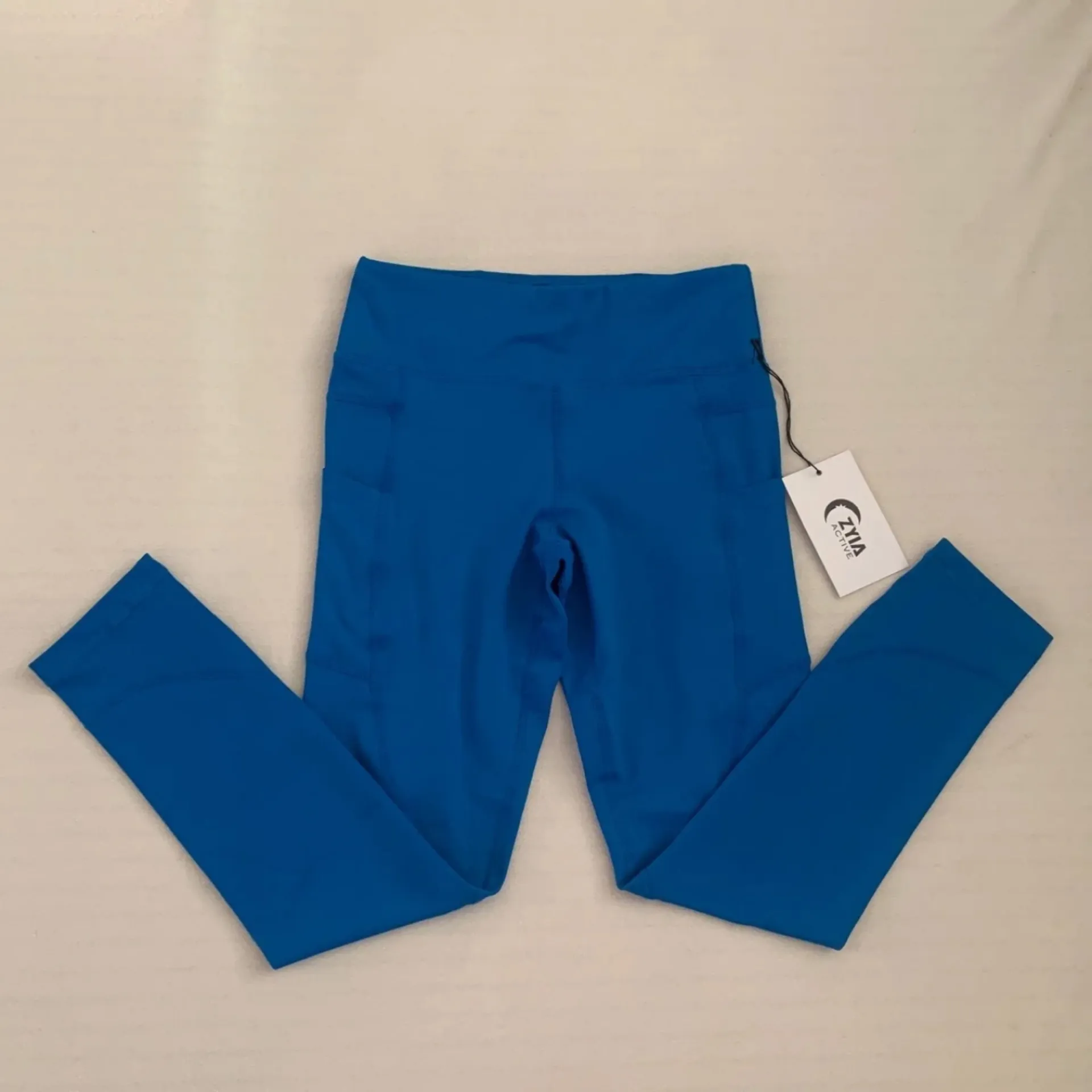 Royal Blue Pocket Light n Tight Mid-Rise 7/8 24", Large (8-10) - Image 7