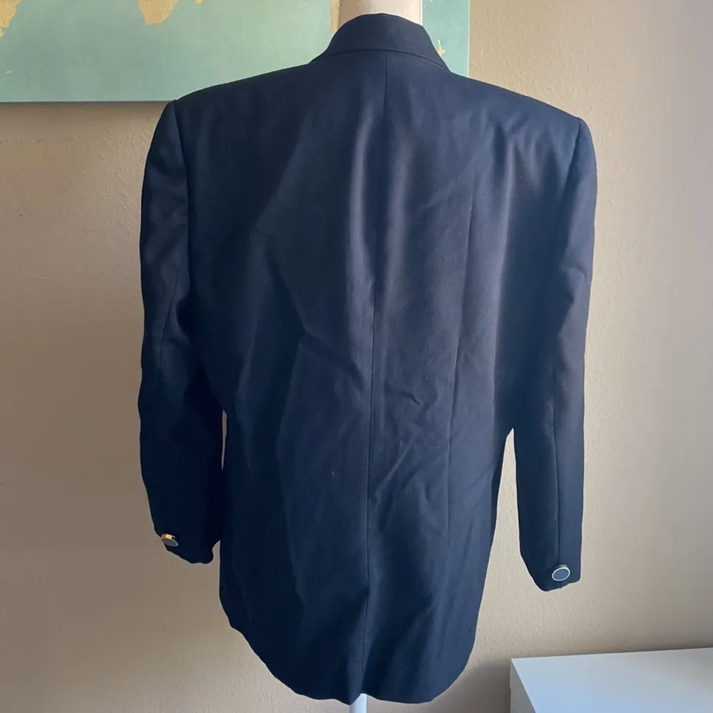 Pendleton  size 12 black wool blazer - Image 8