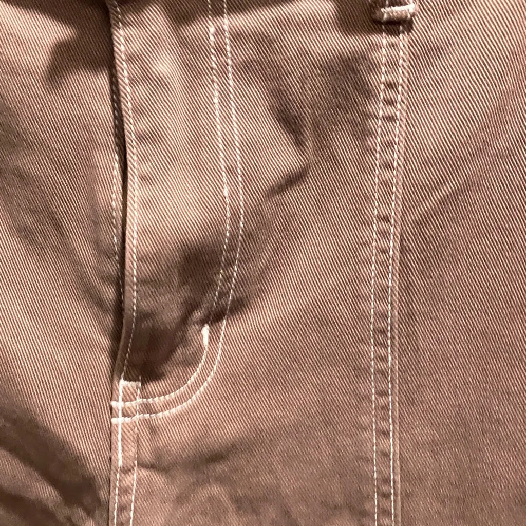 SO Women's High Rise Wide Leg Cargo Jeans - Brown NWOT - Image 6