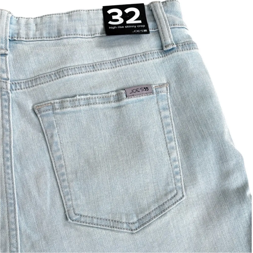NWT Joe's Jeans High Rise Skinny Crop Jeans Sophia Wash Size 32 Retail $198.00 - Image 12
