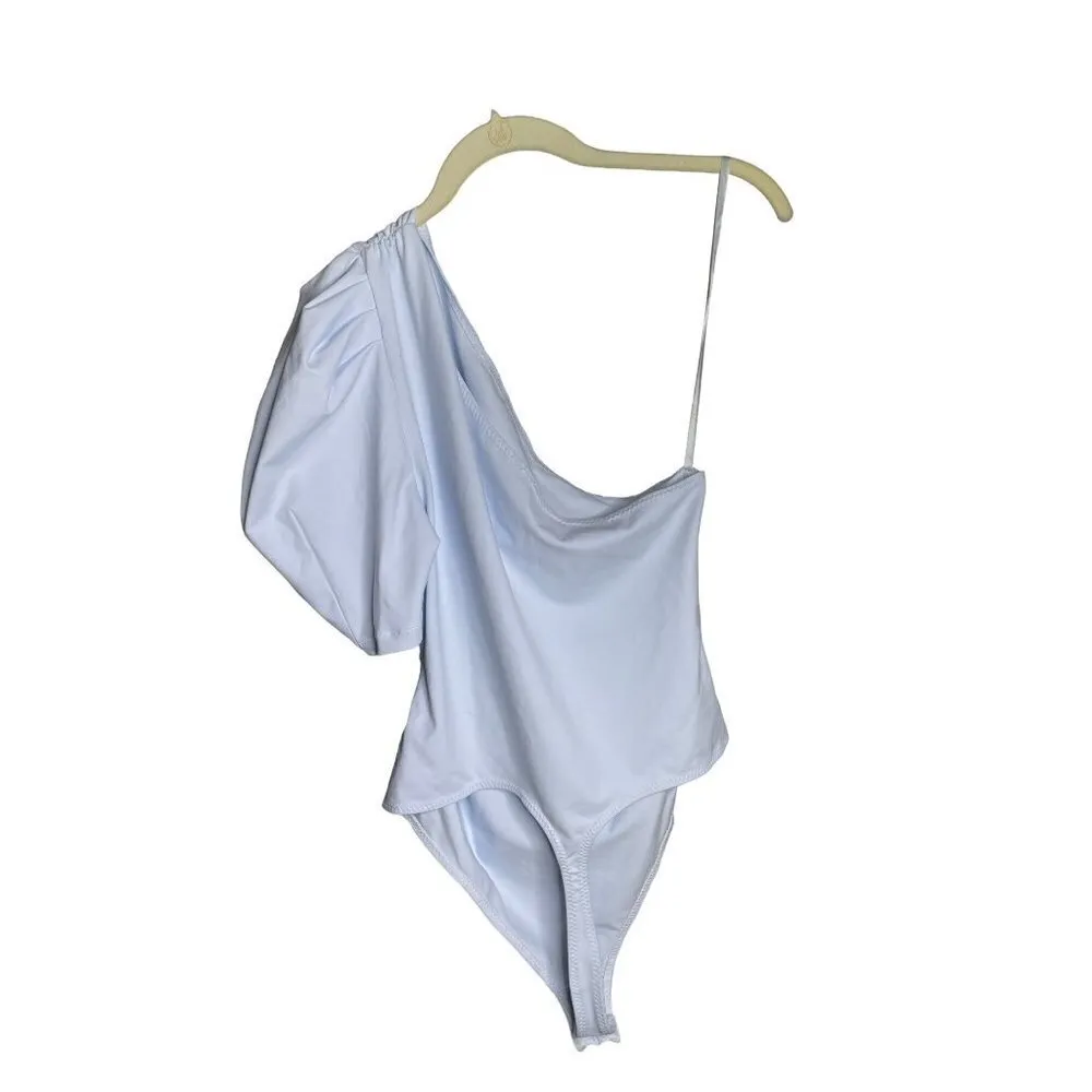 Free People Somethin Bout You Sold Bodysuit Crisp Morning Womens Size Large - Image 8