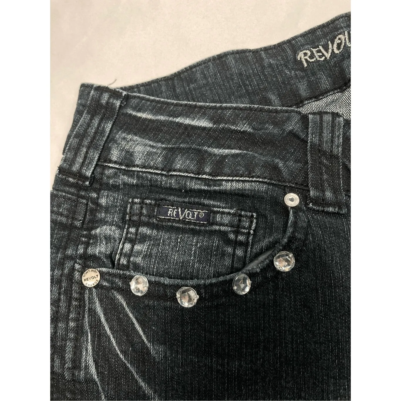 Revolt Jeans Flare Bootcut 9‎ Juniors Blue Size undefined - Image 4