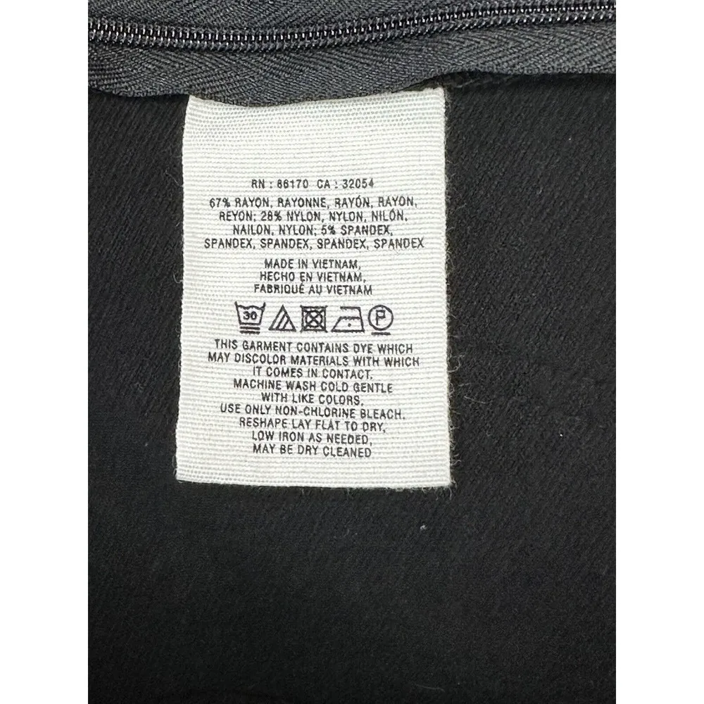 CARTONNIER Trousers Black Blue Polo Riding Pants Leggings Sz 6 - Image 11