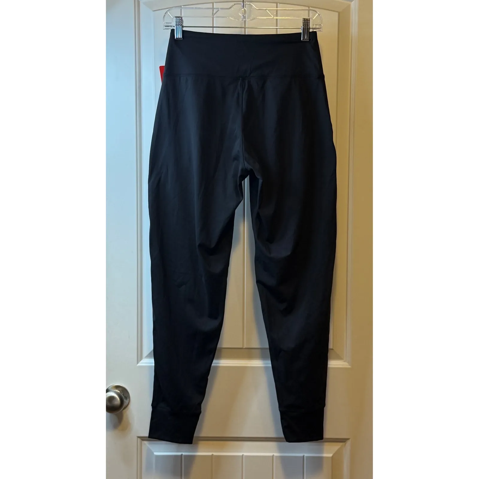 The Gym People TGP Black High Waisted Jogger Pants New Women's Sz S Activewear # - Image 4